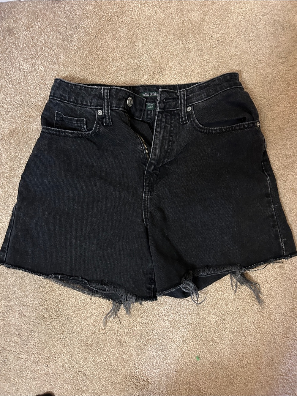 Wild Fable Black Denim Shorts